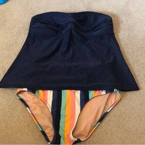 J. Crew Tankini Set